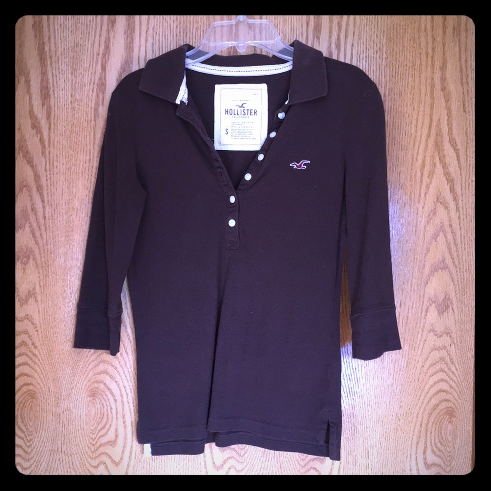 Hollister 3/4 Sleeve Top